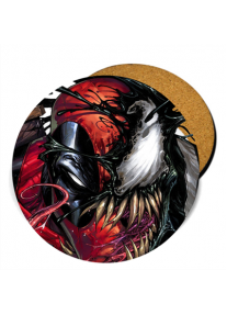 Подложка за чаша - VENOM & DEADPOOL